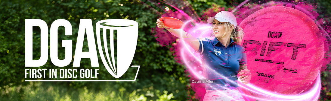 DGA - First in disc golf - Catrina Allen