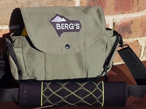bergs-satchel-disc-golf-bag-army-green