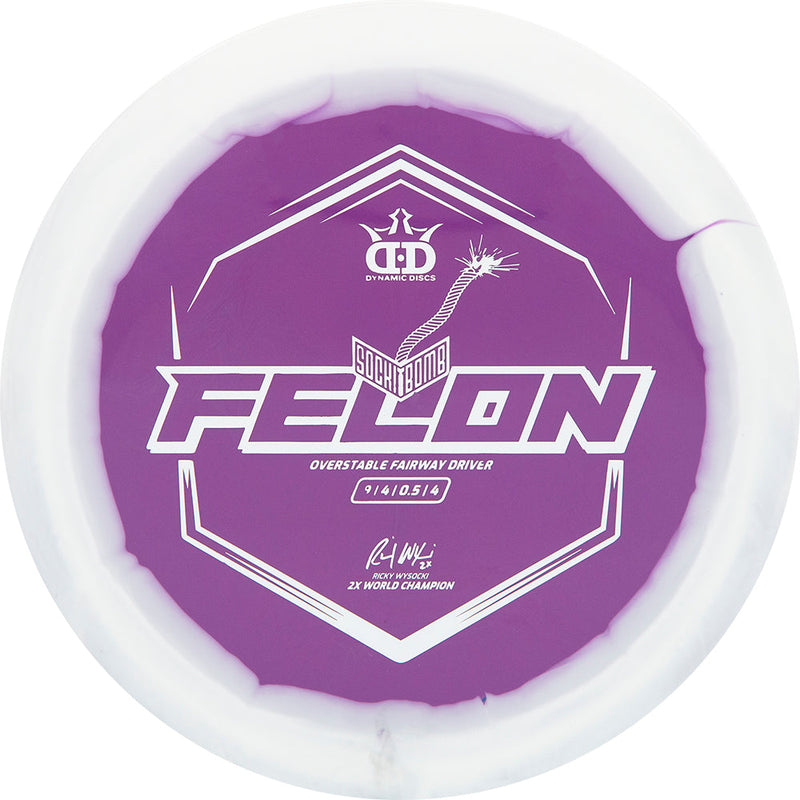 Dynamic Discs Fuzion Orbit Felon Ricky Wysocki - Sockibomb Stamp