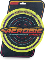 Aerobie Sprint Flying Ring - 25cm (10 inches) in diameter.
