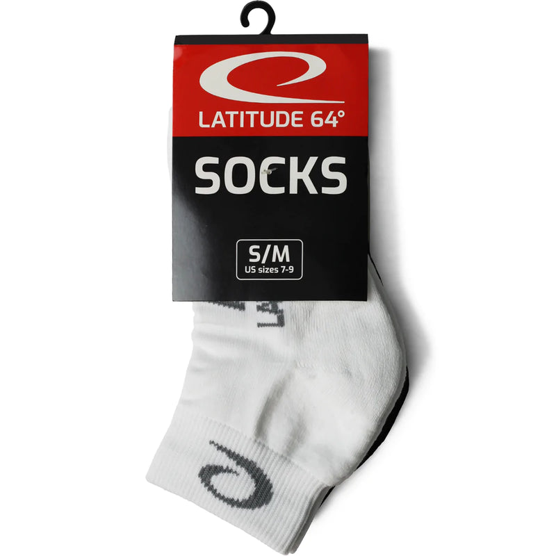 LATITUDE 64 - ANKLE SOCKS 2-PACK / L/XL (US 10-13)
