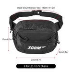 XCOM Waist Disc Golf Bag- carry up 5-6 discs.