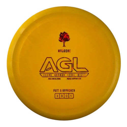 AGL Discs Woodland Madrone - Flight ratings: Speed 3 | Glide 3 | Turn 0 | Fade 1