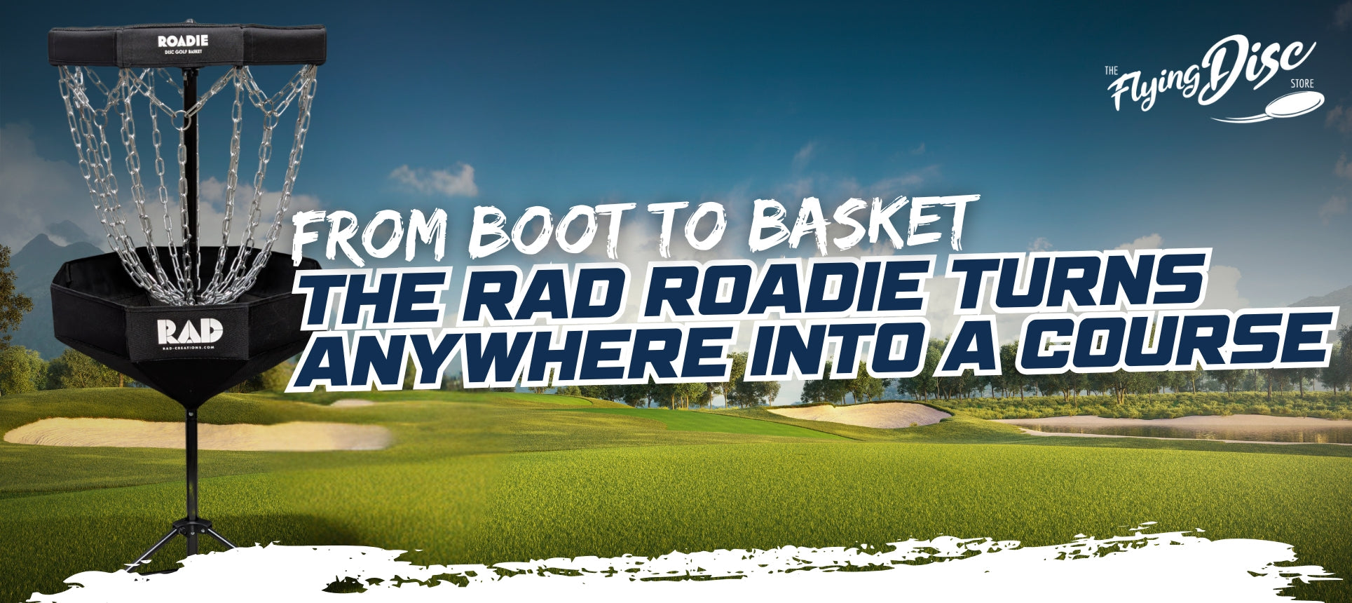 Rad Disc From Boot to Basket: The RAD Roadie Turns Anywhere Into a Course ...