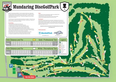 First 18 hole disc golf course for Perth Western Australia!