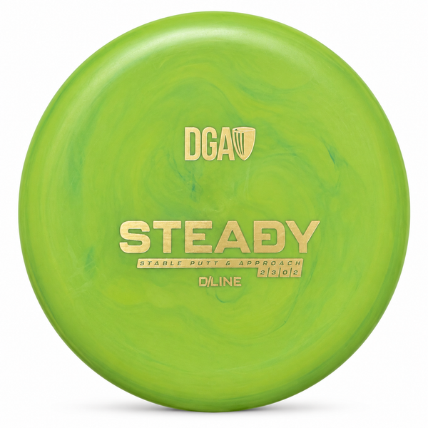 DGA D/Line Steady putt and approach disc, green