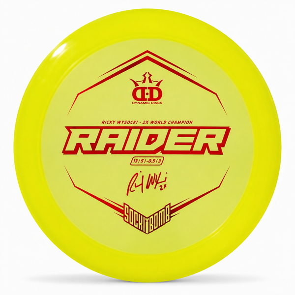 Dynamic Discs Lucid-Ice Raider - Ricky "Sockibomb" Wysocki Signature Disc