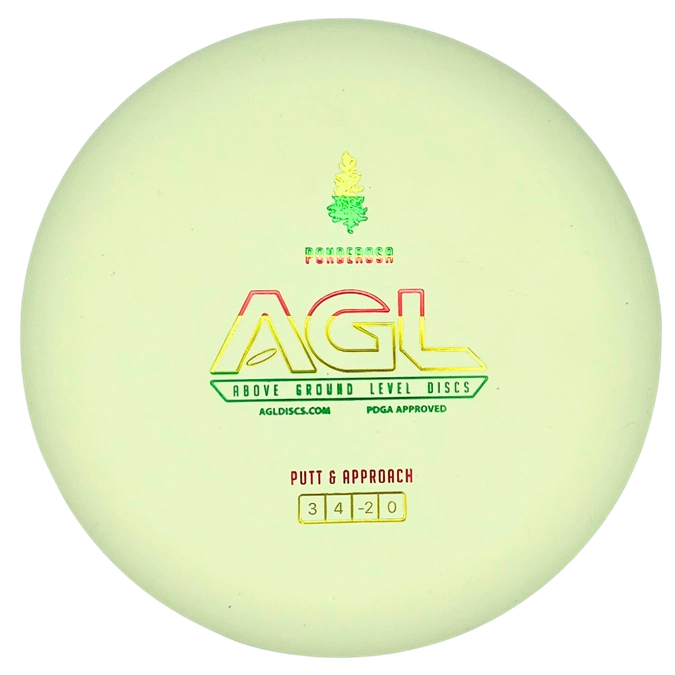 AGL Discs Woodland Hemp Ponderosa - Flight ratings: Speed 3 | Glide 4 | Turn -2 | Fade 0 