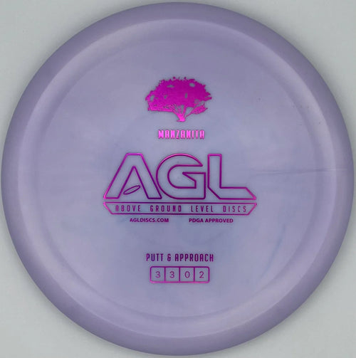 AGL Discs Apline Manzanita - flight numbers of 3/3/0/2