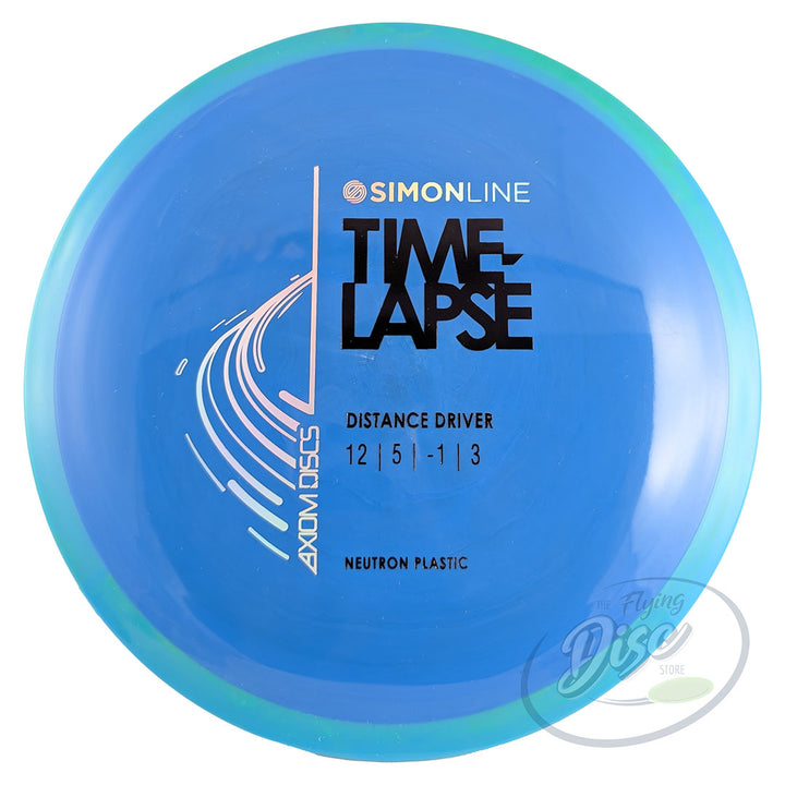 Fri Simmon Rim Axiom Simon Line Time-Lapse - Neutron / Blue (green rim) / 172g ...