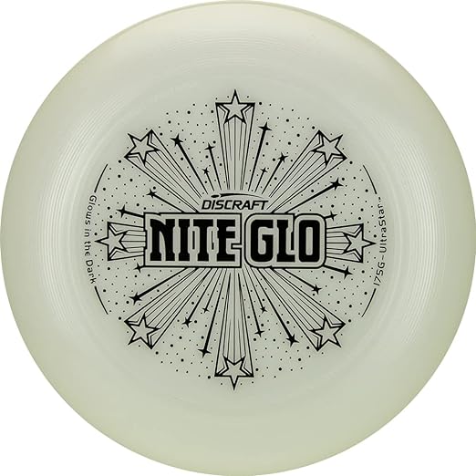 Nite Glow Discraft UltraStar Ultimate Frisbee