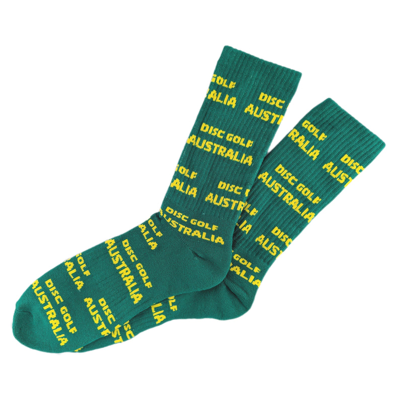 Disc Golf Australia Crew Socks