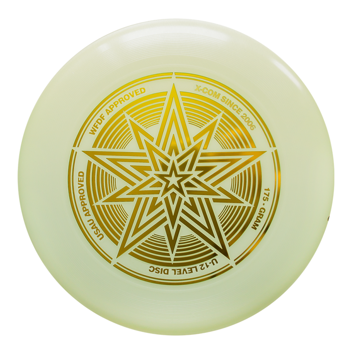Xcom Discs XCOM Ultimate Star 175G Competition Flying Disc - White - Flying Disc Store