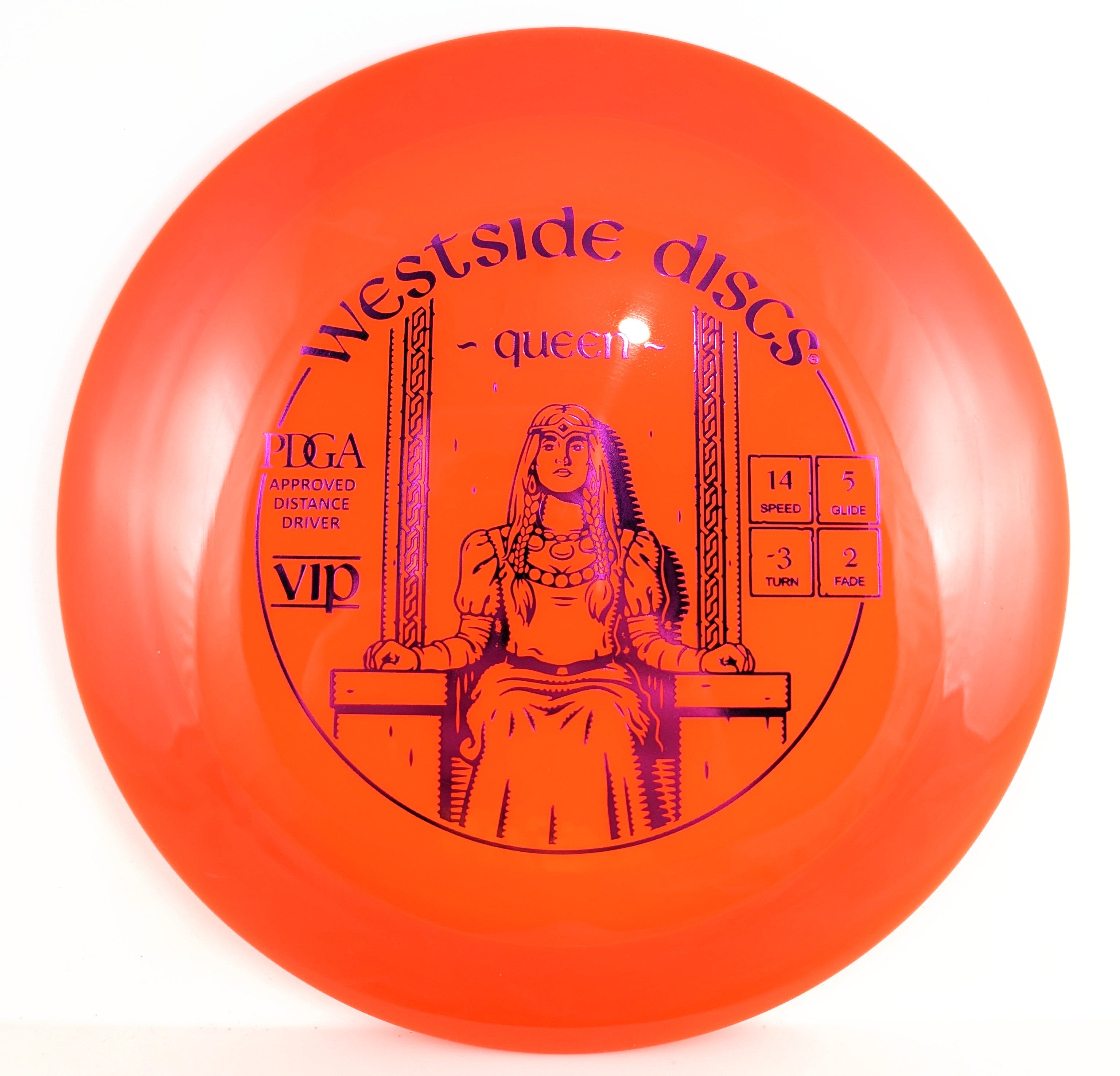 Orange Operators Disc Westside Discs VIP Queen - Orange / 173-176g - Flying Disc Store