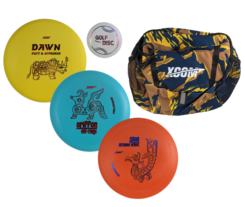 XCOM Disc Golf Starter Sets - 3-Disc Performance Starter Set