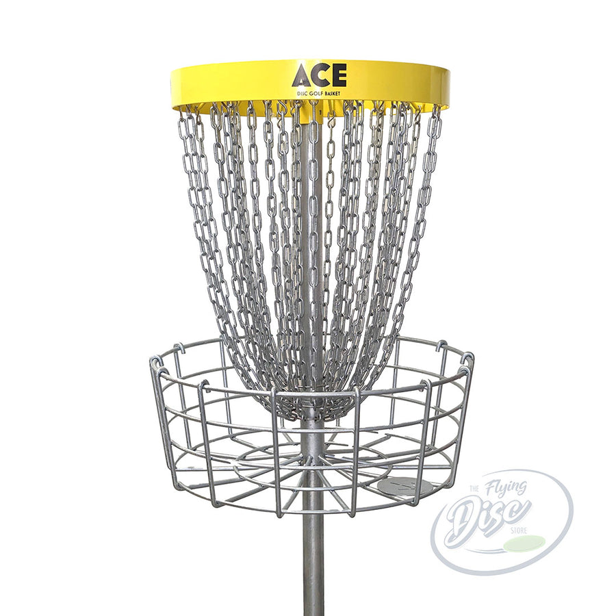 rad-ace-v2-permanent-disc-golf-basket- PDGA approved design,