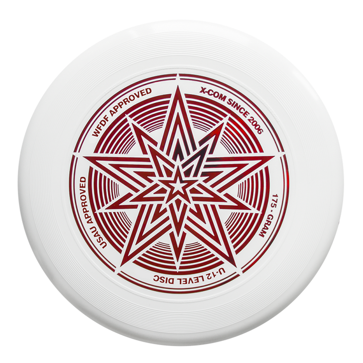 Xcom Discs XCOM Ultimate Star 175G Competition Flying Disc - White - Flying Disc Store