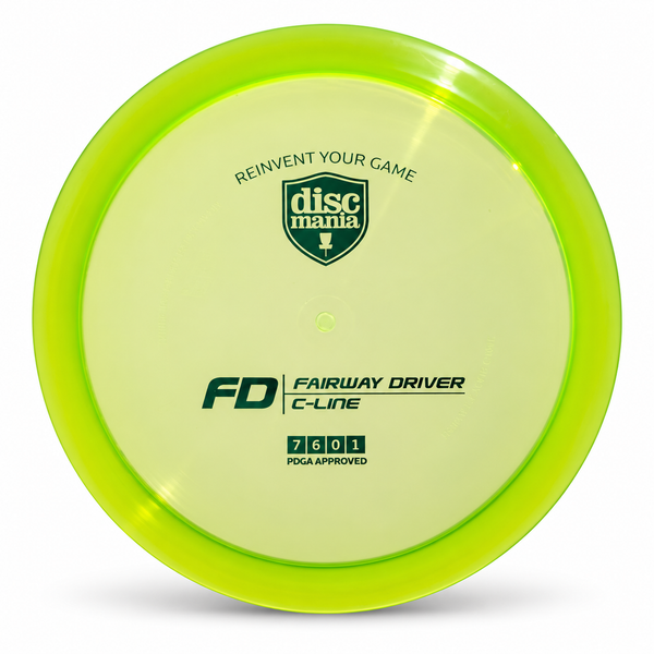 Discmania C-Line FD – Lime Green disc golf disc
