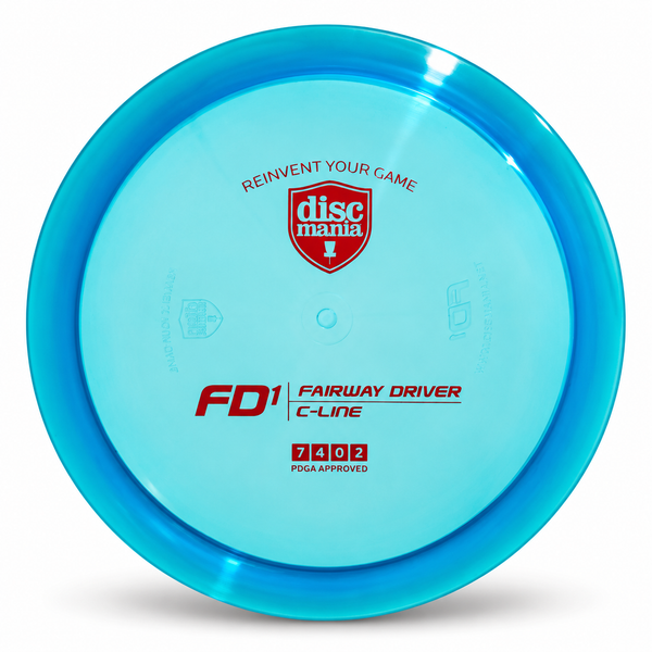 Discmania C-Line FD1 – Blue disc golf disc