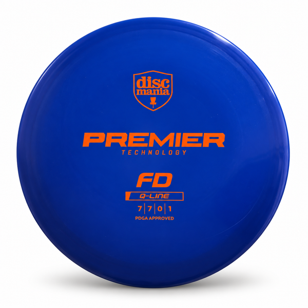 Discmania Q-Line Premier FD – Blue disc golf disc