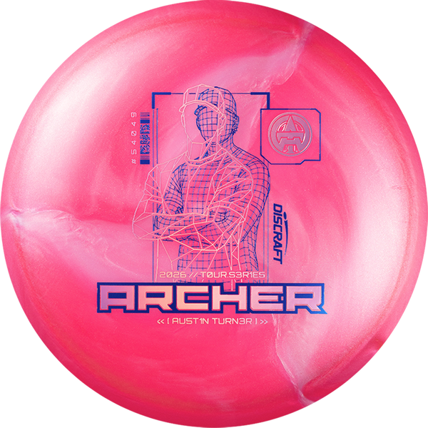 Discraft 2026 Tour Series Archer Austin Turner - Pink