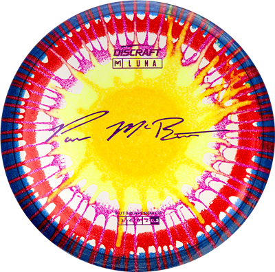 Discraft Fly Dye Z Luna Paul McBeth - Red