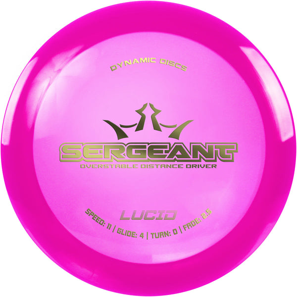 Dynamic Discs Lucid Sergeant - Pink