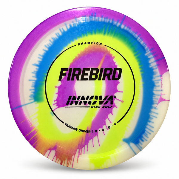 Innova Champion I-Dye Firebird – Purple Green Blue Swirl