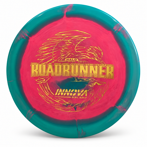 Innova Halo Star Roadrunner – Pink with Blue Rim