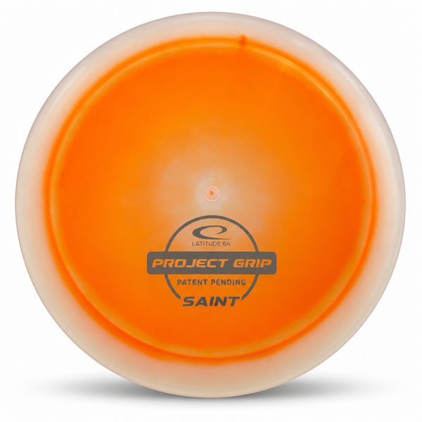 Latitude 64 Project Grip Saint – Orange/Clear disc golf disc