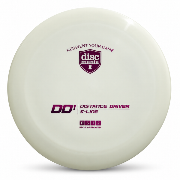 Discmania S-Line DD1 – White disc golf disc