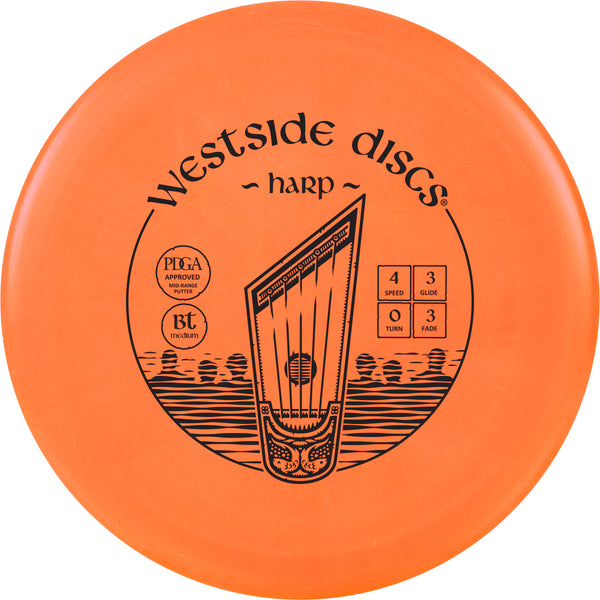 Westside Discs BT Medium Harp - Orange