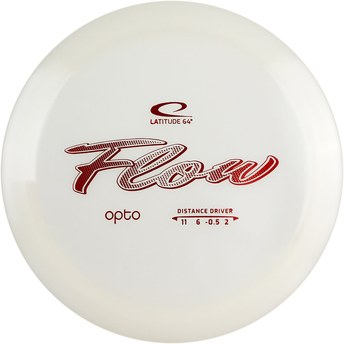 Latitude 64 Flow - Opto / 173+ / White - Flying Disc Store