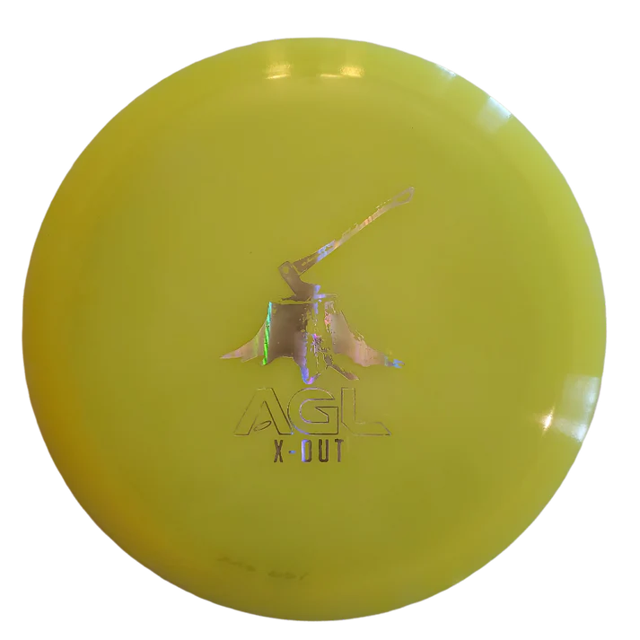 AGL Discs Alpine X-Out Sycamore - flight numbers that ring up at 7/5/0/1 