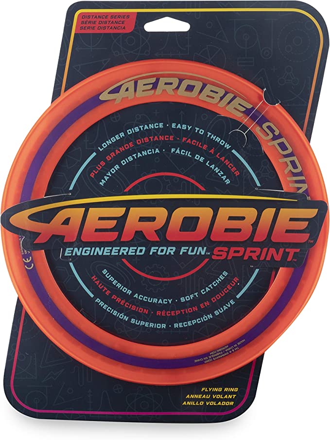 Flying Rin Aerobie Sprint Flying Ring - 25cm - Yellow / 25cm - Flying Disc Store