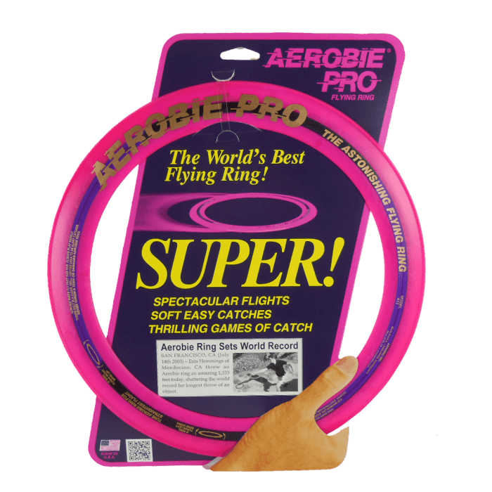 Aerobie Pro Flying Ring - 33cm - Orange - Flying Disc Store