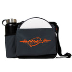 mvp-cell-disc-golf-starter-bag-The Cell fits 10-12-discs and has a side water bottle holder.