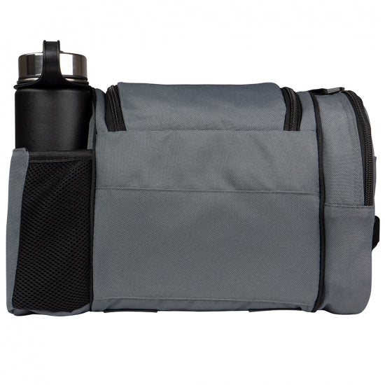 mvp-beaker-beaker-competition-disc-golf-bag-portable bag-holds 15-18 discs-insulated drink holder