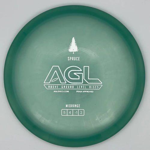 AGL Discs Alpine Spruce - flight numbers of 5/4/-1 / 2