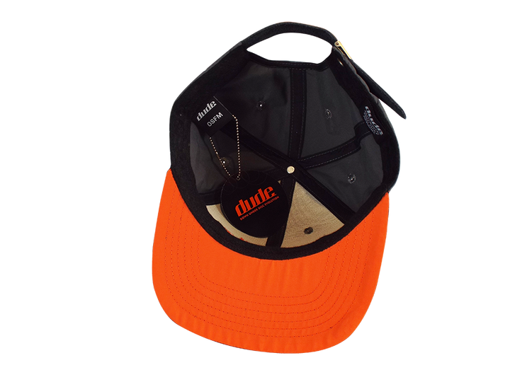 ethan-cap-disc-golf-apparel-dude-clothing-grey-orange-logo-medium-large