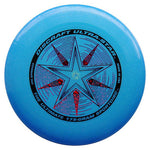 An image showing discraft ultra-star, 175 Gram Ultrastar Ultimate Frisbee, light blue in color 