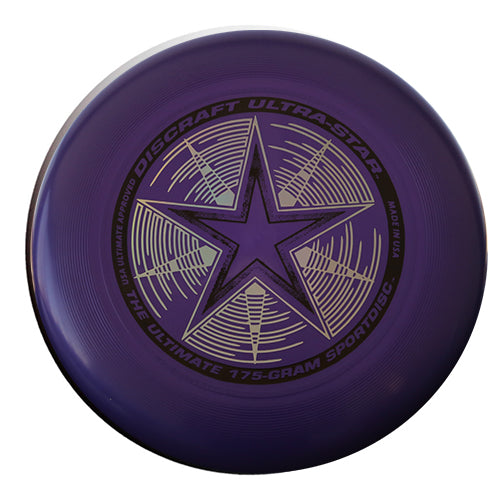 Discraft UltraStar 175g Ultimate Frisbee - Purple