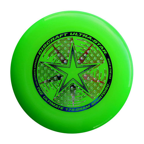 Discraft UltraStar 175g Ultimate Frisbee - Green