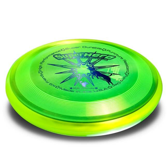 An image showing Superhero Dog Disc, A disc golf for frisbee.