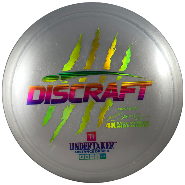 discraft-undertaker-titanium-plastic-mcbeth-1st-run-silver-175g+
