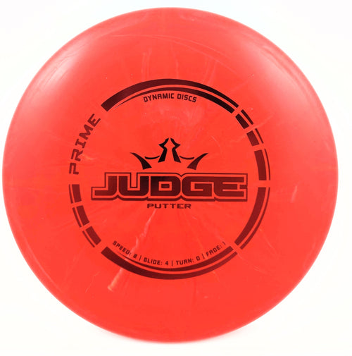 Dynamic Discs Judge-prime-burst-red-176g