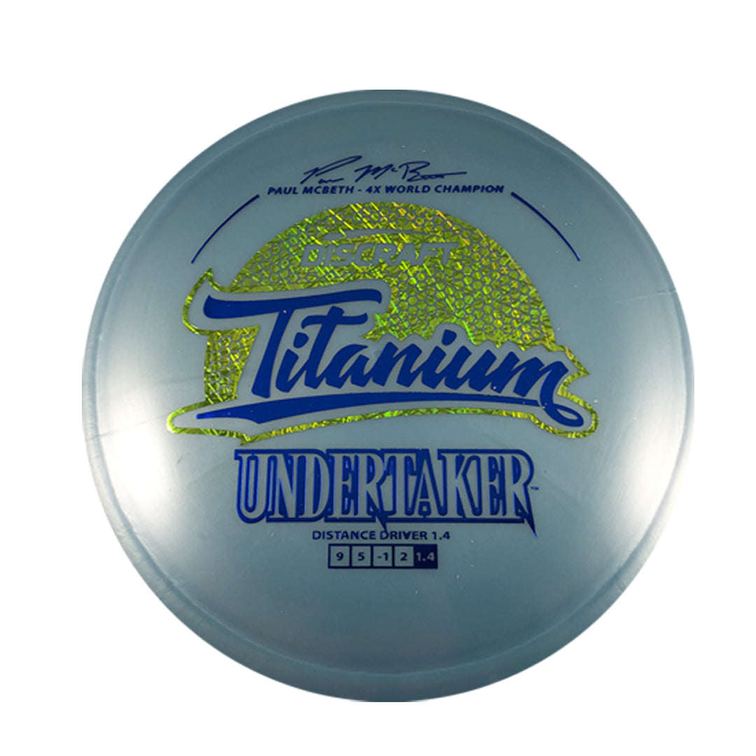 Discraft Undertaker Titanium Plastic McBeth signature Range