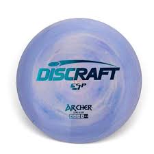 An image showing Discraft Archer, Blue in color. A disc golf for frisbee.