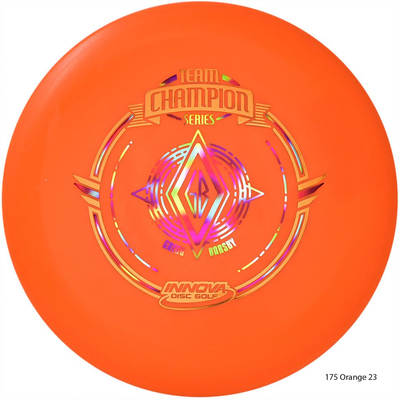 An image showing Innova Gregg Barsby - 2018 World Champ Series. A disc for frisbee
