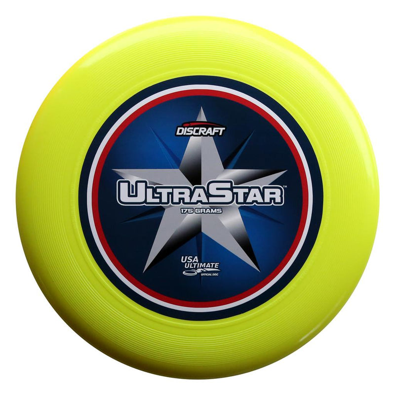 Discraft UltraStar Sportdisc 175g Stock Blue Sparkle